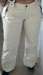Dames skibroek wit, Ophalen of Verzenden, Zo goed als nieuw, John Cabot, Broek