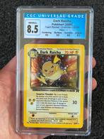 Pokémon CGC 8.5 Dark Raichu Holo #83 Team Rocket series, Ophalen of Verzenden, Zo goed als nieuw, Losse kaart, Foil