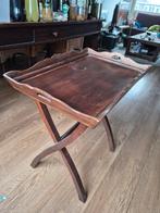 Antieke houten bijzettafel, Huis en Inrichting, Tafels | Bijzettafels, Ophalen