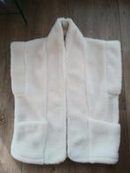 TEDDY BODYWARMER, WOLWIT, OPEN MODEL, EEN MAAT, NIEUW., Kleding | Dames, Bodywarmers, Azzurro, Ophalen of Verzenden, Nieuw, Overige kleuren
