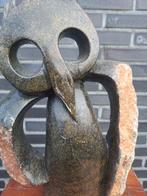 Stenen uil  maker W Sachiti, Antiek en Kunst, Kunst | Beelden en Houtsnijwerken, Ophalen of Verzenden