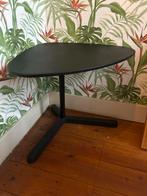 Zwarte bijzettafel, Computers en Software, Laptoptafels, Ophalen, Zo goed als nieuw