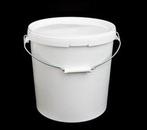 Voedsel emmers 20 liter (10 stuks), Ophalen of Verzenden, Zo goed als nieuw, Kunststof, Met deksel
