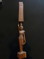 Bali, Balinees beeld van een vrouw, 62 cm., Ophalen of Verzenden