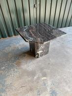 Vintage Marmeren Mimiset Salontafel Bijzetafel, Antiek en Kunst, Ophalen of Verzenden