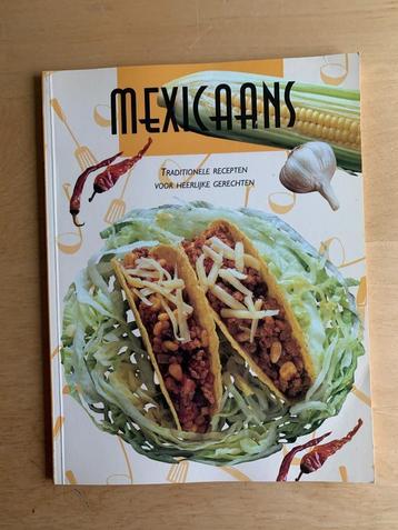 Mexicaans kookboek traditionele recepten heerlijke gerechten beschikbaar voor biedingen