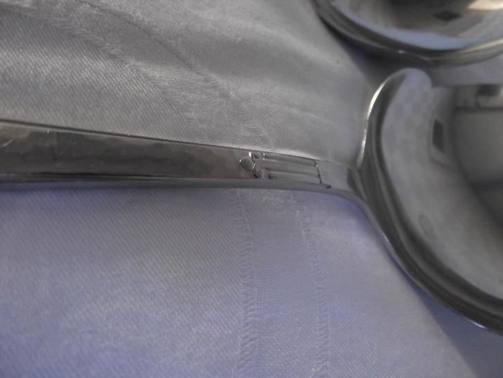 36 Gero zilmeta 294 hamerslag bestek Franse lelie 1936-60 ps, Antiek en Kunst, Antiek | Bestek, Ophalen of Verzenden