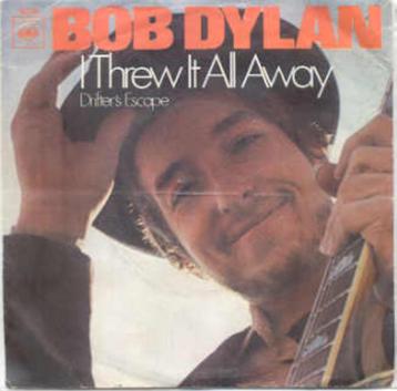 Bob Dylan -I Threw it all Away beschikbaar voor biedingen