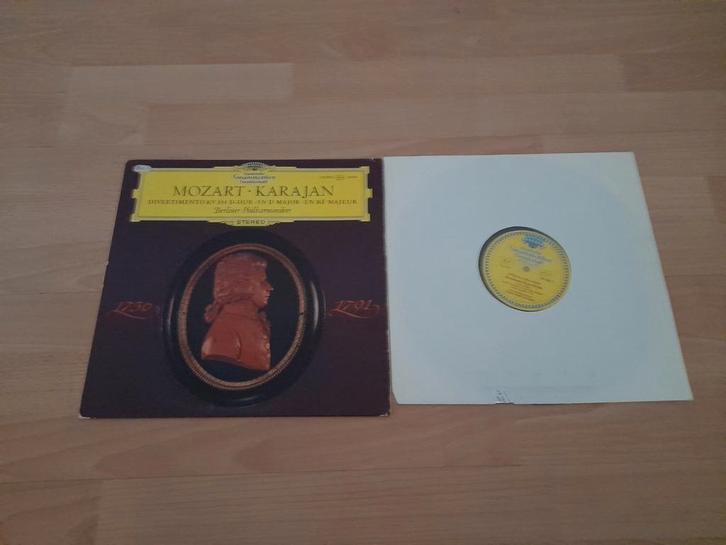 Te koop lp Mozart -Karajan 1756-1791, Cd's en Dvd's, Vinyl | Klassiek, Gebruikt, Classicisme, Orkest of Ballet, 12 inch, Ophalen of Verzenden