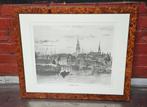 Noorderhaven Prent met Lijst, Antiek en Kunst, Ophalen of Verzenden