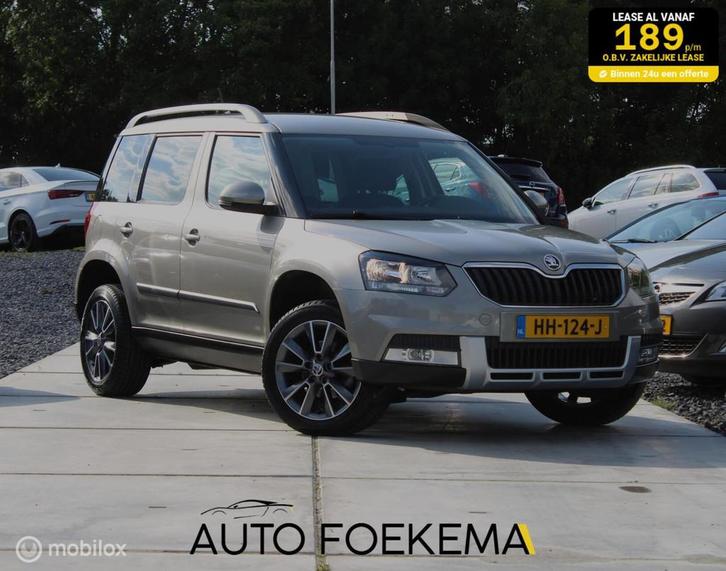 Skoda Yeti 1.2 TSI Greentech Edition TREKHAAK LMV NAVIGATIE, Auto's, Skoda, Particulier, Te koop, Yeti, ABS, Airbags, Airconditioning