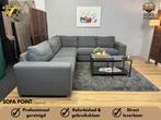 Zachte Grijze Hoekbank- Gratis Bezorgd, Ophalen of Verzenden, Zo goed als nieuw, Noordkade 68A, Vierpersoons of meer
