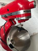 KitchenAid Keukenmachine rood, Ophalen, 4 liter of meer, Gebruikt, 3 snelheden of meer