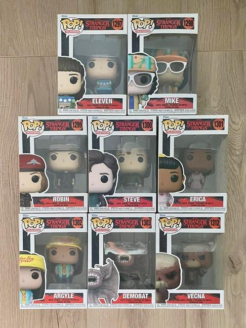 Stranger Things Funko Pop COMPLETE SET nr 1297-1312, Verzamelen, Poppetjes en Figuurtjes, Zo goed als nieuw, Ophalen of Verzenden
