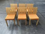 Thonet eetkamerstoelen 6 stuks, Huis en Inrichting, Stoelen, Ophalen, Gebruikt, Overige kleuren, Stof