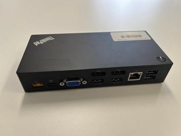 Lenovo ThinkPad USB-C Dock (defect) + Kabel beschikbaar voor biedingen