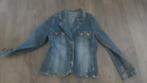 Spijkerjack maat M afhalen € 7,50, Kleding | Dames, Ophalen of Verzenden, Zo goed als nieuw, Maat 38/40 (M), Blauw