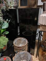 Zwarte zuilen / sokkels – 100 cm, Ophalen, Gebruikt