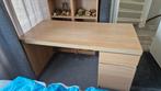 Ikea malm bureau met lade en kastje, Huis en Inrichting, Bureaus, Ophalen of Verzenden, Zo goed als nieuw