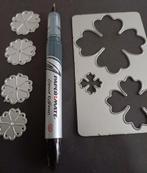 Snijmal 68: 2 bloemen (5 mallen), Hobby en Vrije tijd, Ophalen of Verzenden, Gebruikt, Overige thema's, Pons of Mal