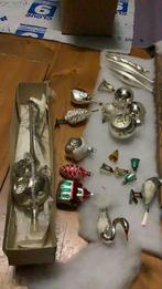 Antieke kerst glasballen en piek, Ophalen of Verzenden, Zo goed als nieuw