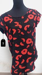 Dames blouse zwart oranje ONLY maat S, Only, Zwart, Ophalen of Verzenden, Zo goed als nieuw
