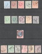 Nederland 1869/1888 -Koning Willem III - Wapens - NVPH 13/29, Postzegels en Munten, Postzegels | Nederland, Ophalen of Verzenden