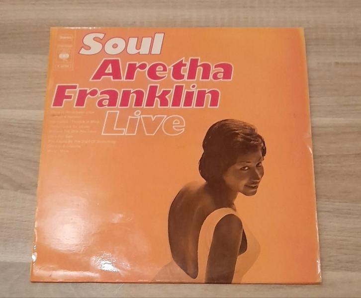 Aretha Franklin - Soul Live LP (CBS, jaren '60/'70), Cd's en Dvd's, Vinyl | R&B en Soul, Gebruikt, Soul of Nu Soul, 1960 tot 1980
