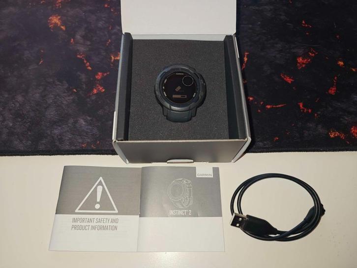 Garmin Instinct2 smartwatch/ sporthorloge, Sieraden, Tassen en Uiterlijk, Sporthorloges, Zo goed als nieuw, Android, Grijs, Afstand