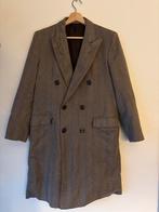Vintage wollen jas - Maat L, Ophalen of Verzenden, Gedragen, Bruin
