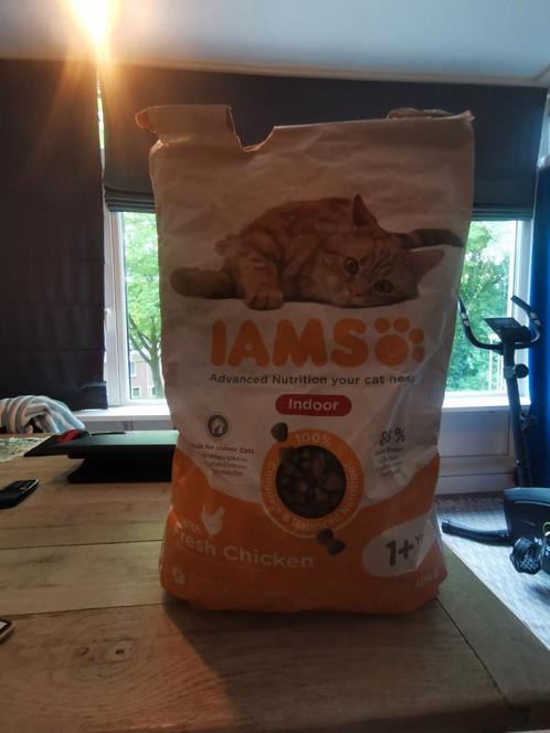 Iams indoor kattenbrokken 4,8kg, Dieren en Toebehoren, Dierenvoeding, Kat, Ophalen of Verzenden