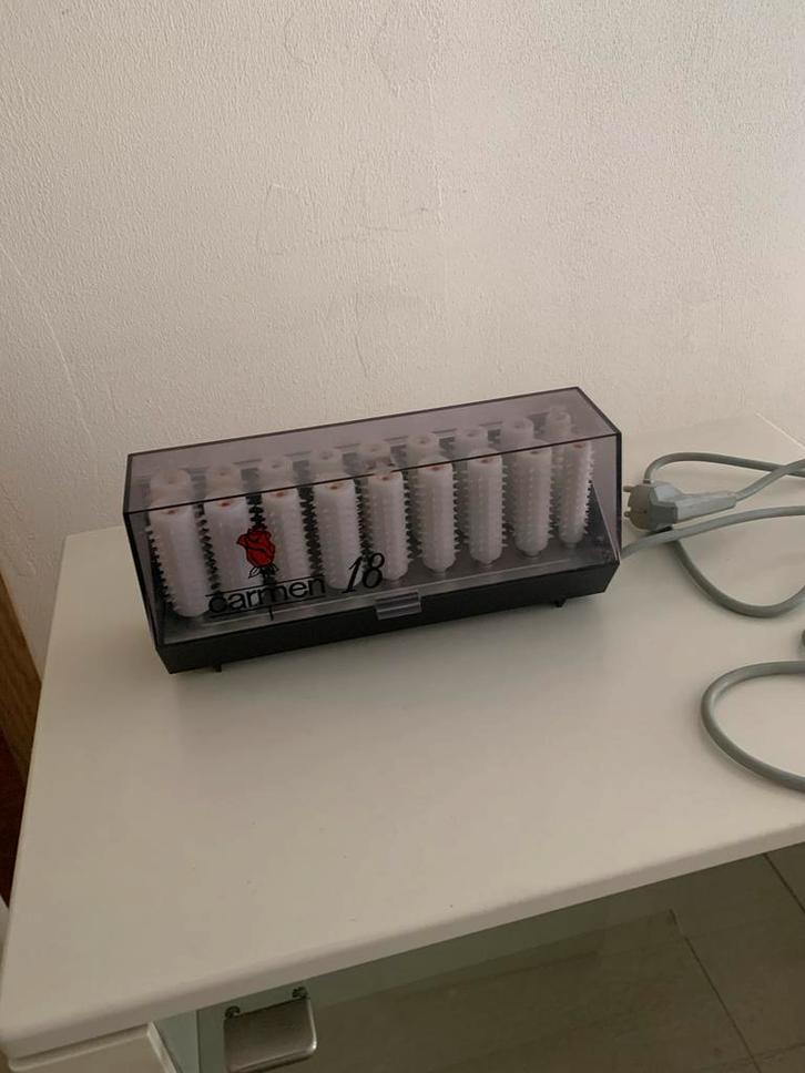 Carmen 18 Krulset - Perfecte Krullen!, Sieraden, Tassen en Uiterlijk, Uiterlijk | Haarverzorging, Zo goed als nieuw, Krultang of Stijltang