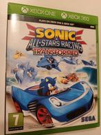Sonic All-Stars Racing Transformed - Xbox 360 /one combi, Spelcomputers en Games, Games | Xbox 360, Gebruikt, Online, 1 speler