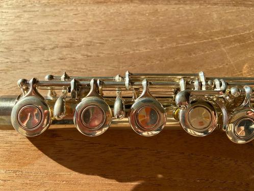 Yamaha dwarsfluit 211SII met koffer, Muziek en Instrumenten, Blaasinstrumenten | Dwarsfluiten en Piccolo's, Gebruikt, Dwarsfluit