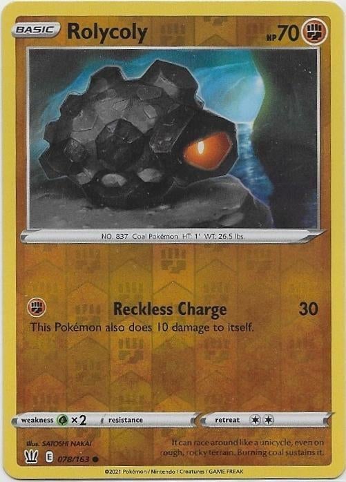 Battle Styles,  Rolycoly [reverse] 78/163, Verzenden, Nieuw, Losse kaart