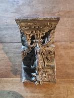 Antiek houten wandconsole, Antiek en Kunst, Ophalen