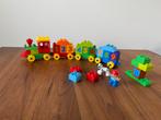 Duplo getallentrein met figuurtjes 10558, Ophalen of Verzenden, Zo goed als nieuw, Complete set, Duplo