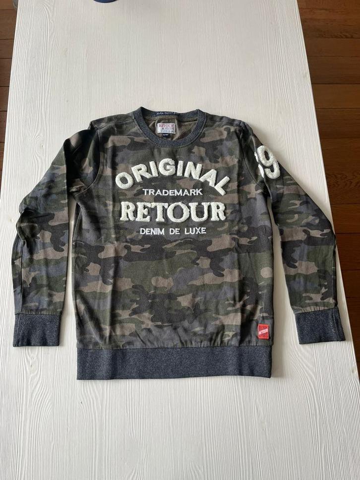 Retour denim 140 trui sweater jongen jongenstrui, Kinderen en Baby's, Kinderkleding | Maat 140, Zo goed als nieuw, Jongen, Trui of Vest