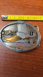 Buckle Riemgesp country en western Miller Lite incl verz, Losse buckle of gesp, Overige kleuren, Minder dan 95 cm, Ophalen of Verzenden
