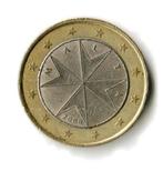 Malta 1 Euro en 50 Eurocent 2008, Postzegels en Munten, Munten | Europa | Euromunten, Ophalen of Verzenden, Malta, 1 euro, Losse munt