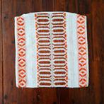 Vintage kussenhoes 35 x 35 cm, Ophalen of Verzenden