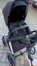Cybex priam zilver zwart 3 in 1, Kinderen en Baby's, Kinderwagens en Combinaties, Ophalen, Zo goed als nieuw, Overige merken, Verstelbare duwstang