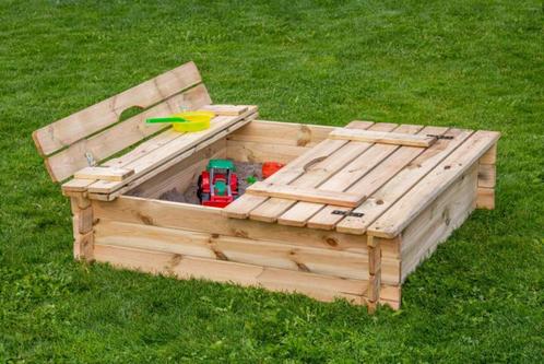 zandbak met bankdeksel, Kinderen en Baby's, Speelgoed | Buiten | Zandbakken, Nieuw, Ophalen