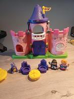 Little People kasteel met accessoires, Kinderen en Baby's, Speelgoed | Fisher-Price, Ophalen of Verzenden, Zo goed als nieuw, Speelset