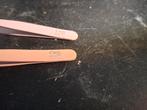 Cien Beauty Pincetten - Roze, Sieraden, Tassen en Uiterlijk, Uiterlijk | Cosmetica en Make-up, Ogen, Ophalen of Verzenden, Zo goed als nieuw