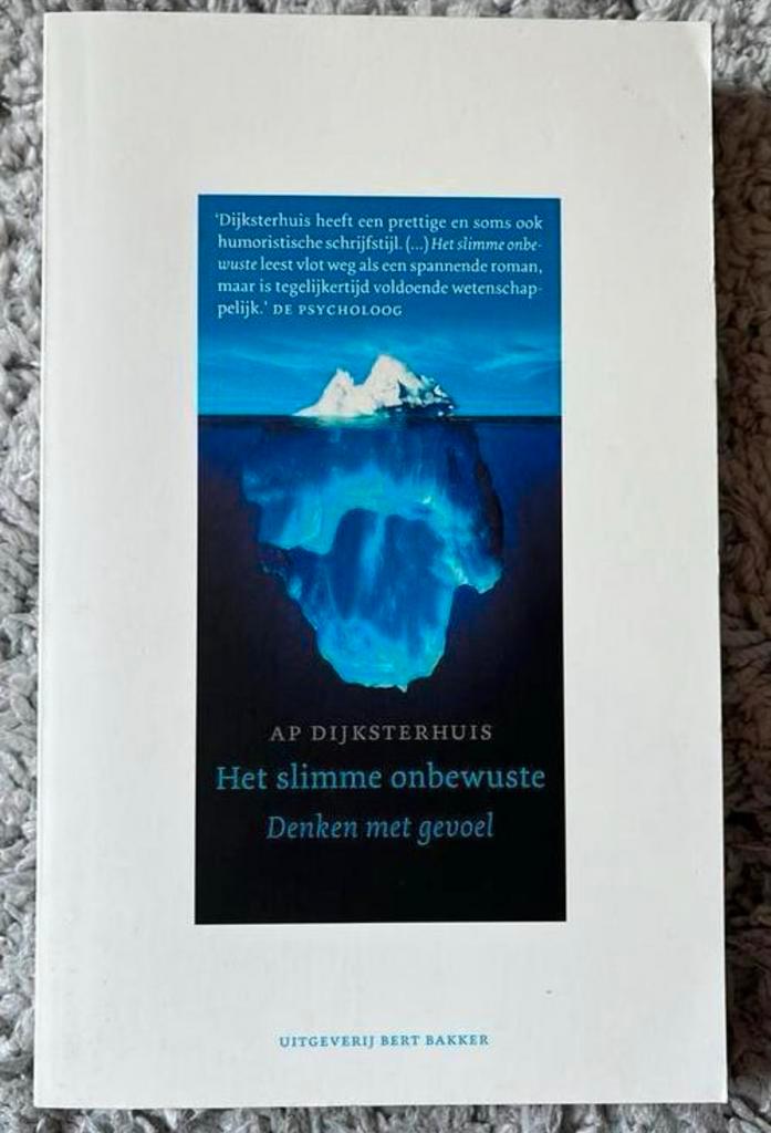 Ap Dijksterhuis - Het slimme onbewuste, Boeken, Filosofie, Zo goed als nieuw, Ophalen of Verzenden