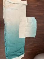 1 persoons dekbedovertrek katoen, Dekbedovertrek, Ophalen of Verzenden, Zo goed als nieuw, Overige kleuren