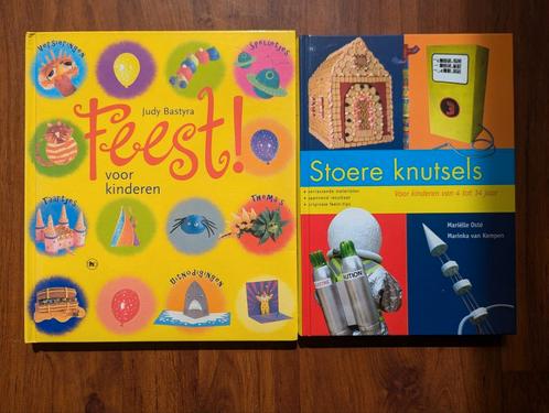 2 Knutselboeken. Stoere knutsels en Feest! IZGS, Boeken, Hobby en Vrije tijd, Zo goed als nieuw, Ophalen of Verzenden