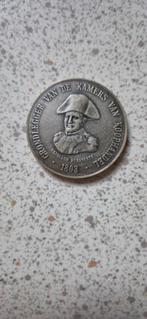 Zilveren herdenkingsmunt Napoleon Bonaparte 1803, Ophalen of Verzenden, Overige landen, Losse munt, Zilver