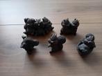 Beeldjes eekhoorns, Ophalen of Verzenden, Gebruikt, Dier